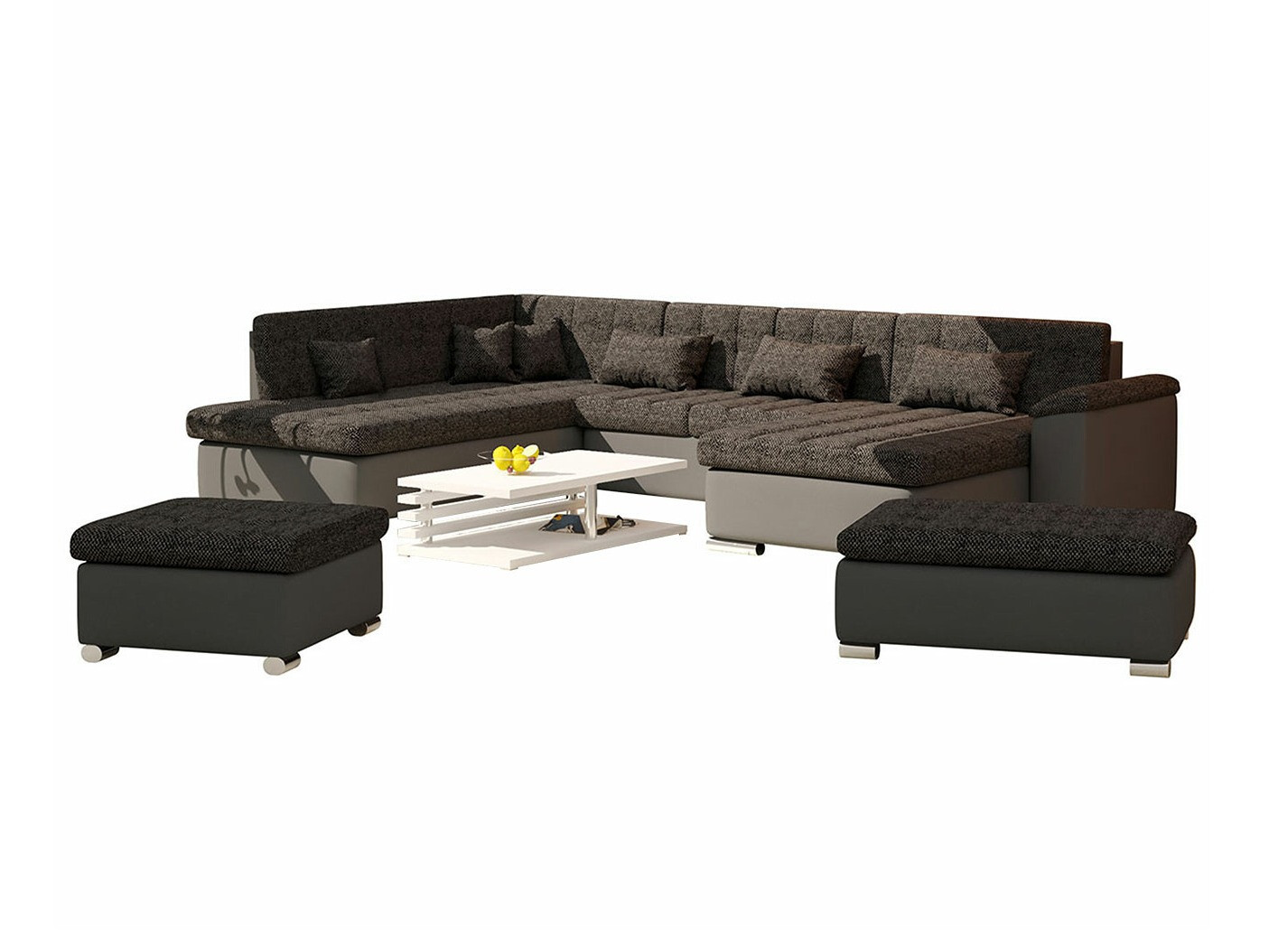 Bólstrað húsganasett Comfivo Gemma II (Soft 020 + Majorka 03)