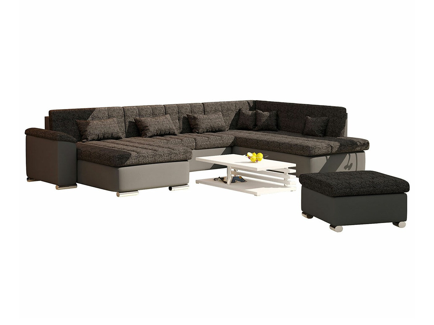 Bólstrað húsganasett Comfivo Gemma (Soft 020 + Majorka 03)