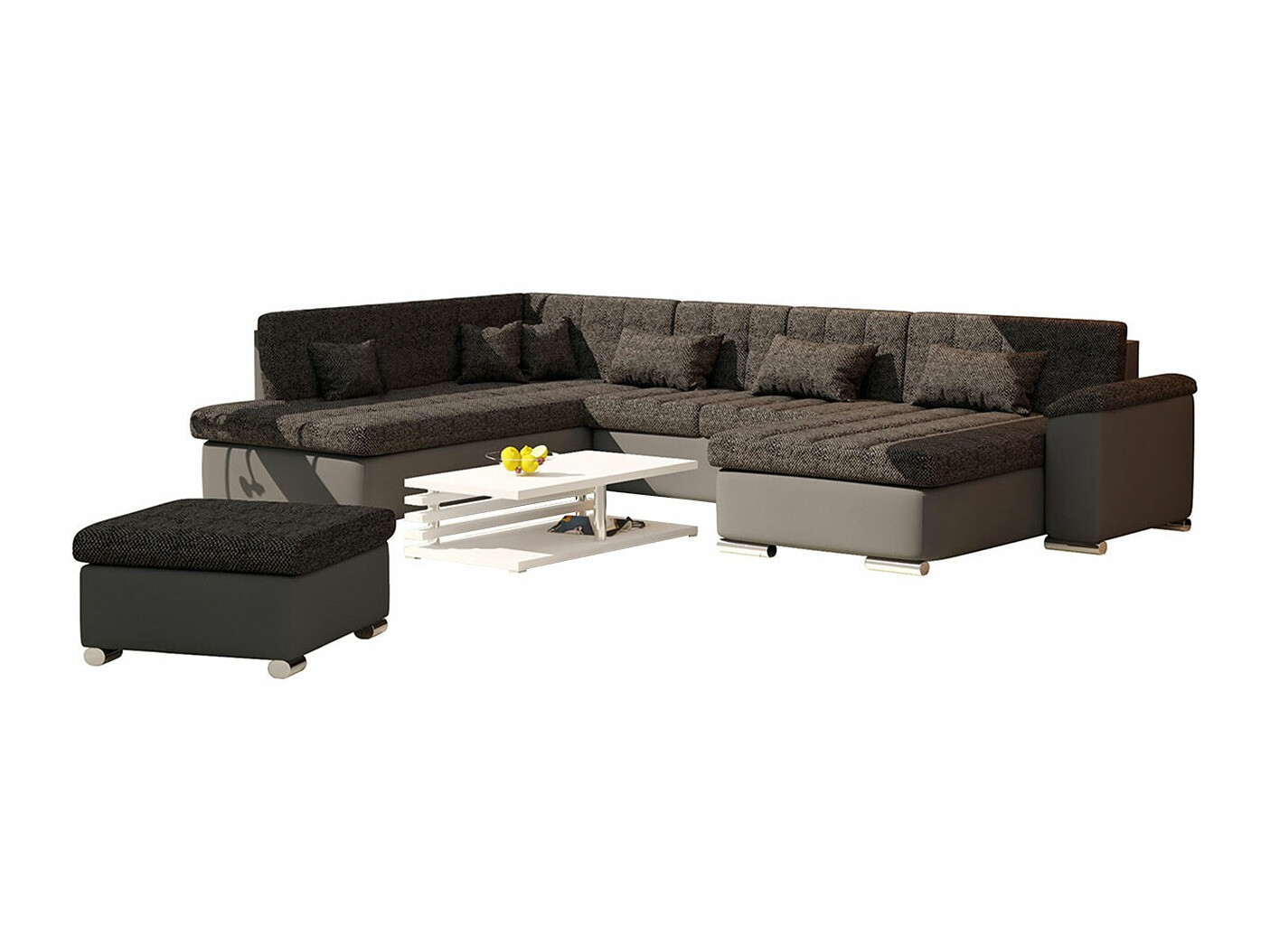 Bólstrað húsganasett Comfivo Gemma (Soft 020 + Majorka 03)