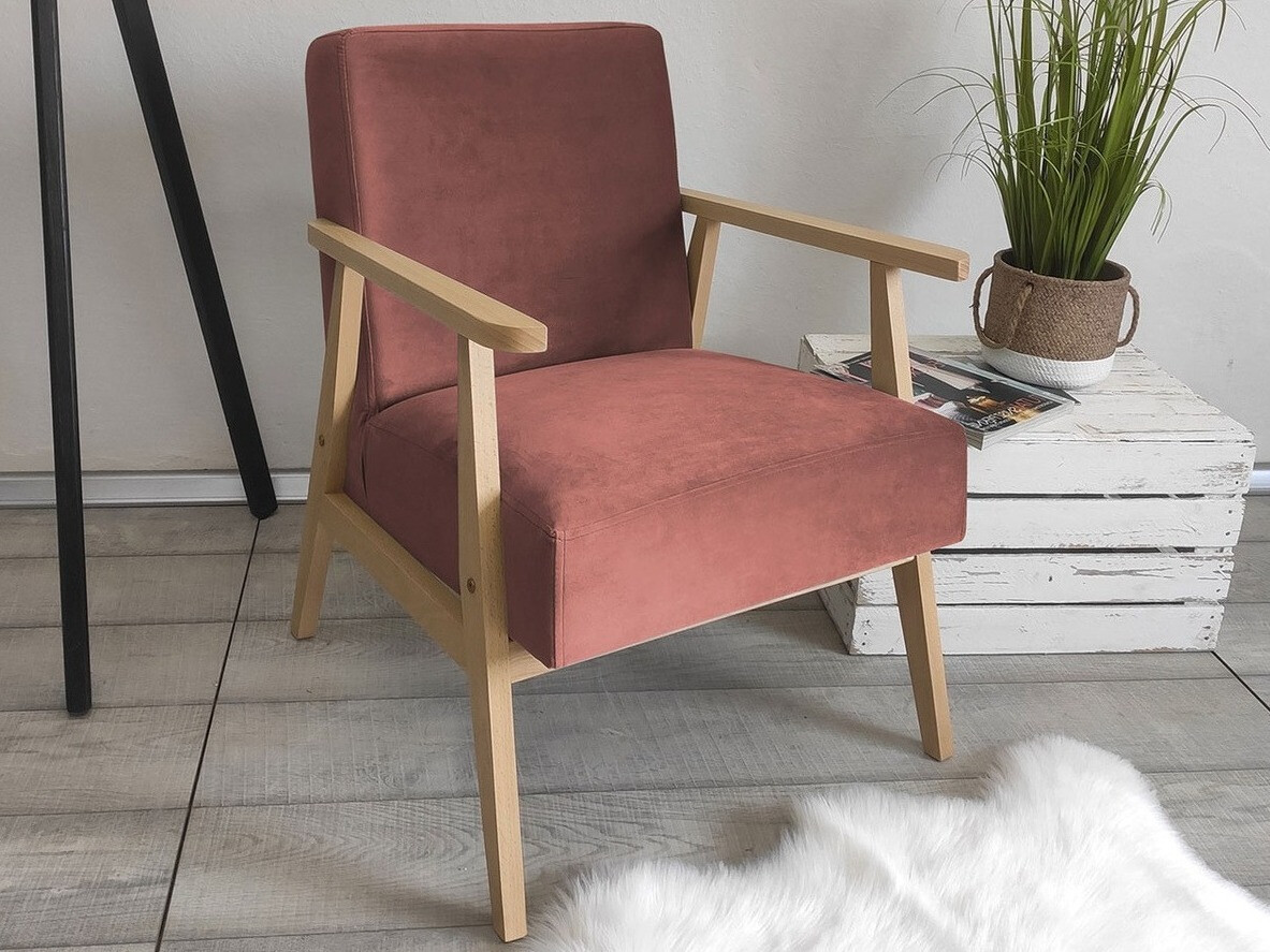Hægindastóll Clovis 100 (Magic Velvet 2258)