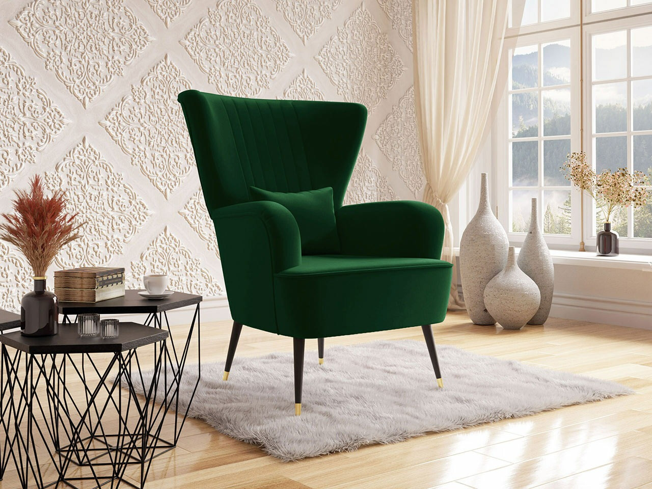 Hægindastóll Orem 111 (Magic Velvet 2225)