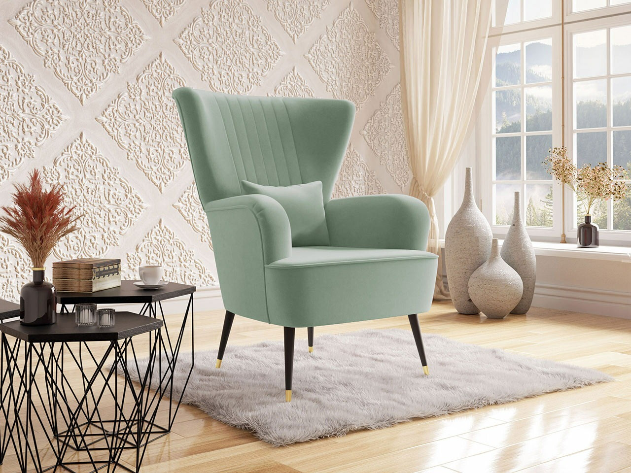 Hægindastóll Orem 111 (Magic Velvet 2227)