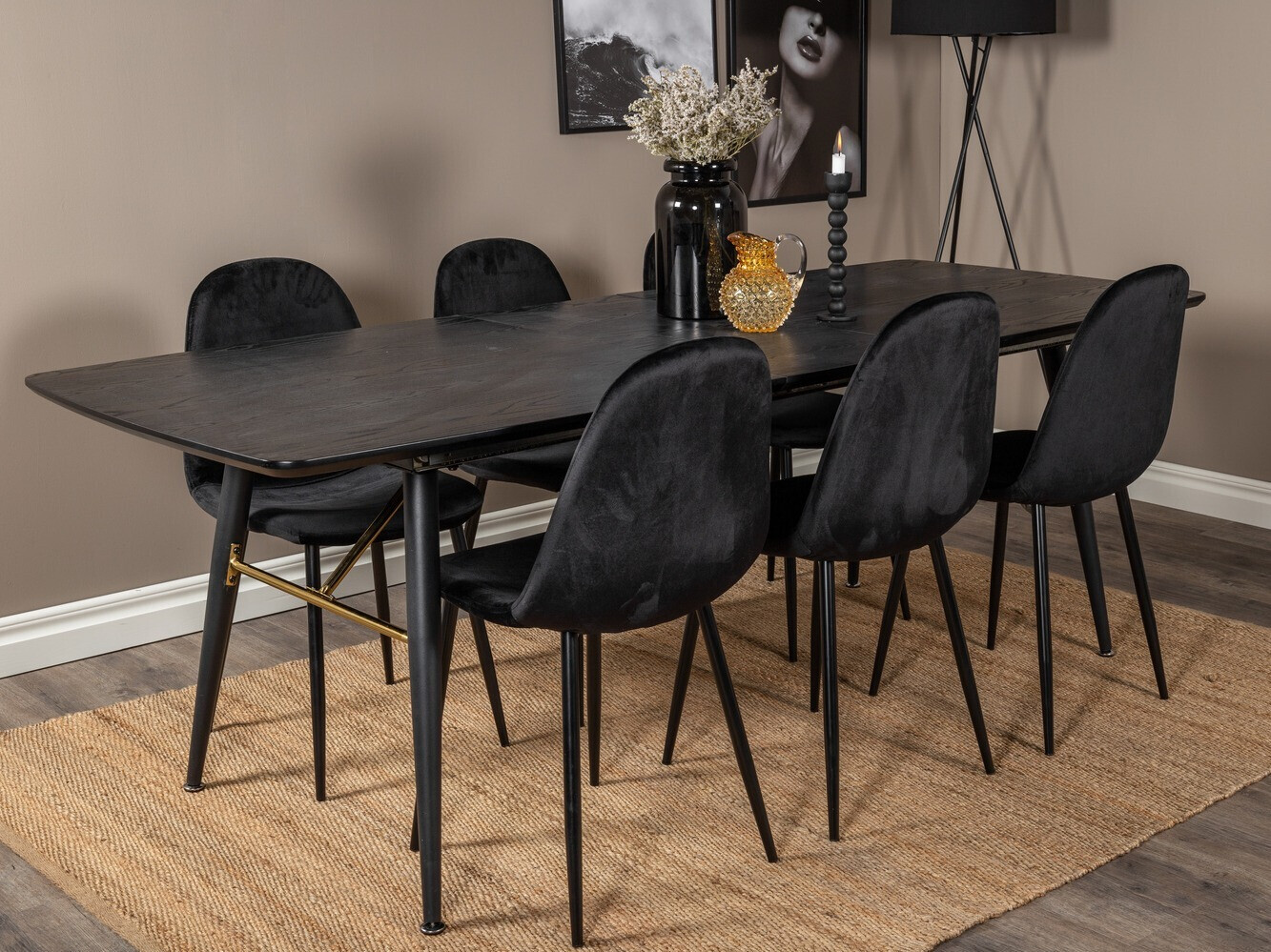 Borðstofusett Dallas 1580