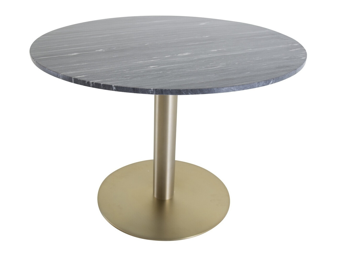 Borðstofusett Dallas 1220 (Svartur + Gylltur)