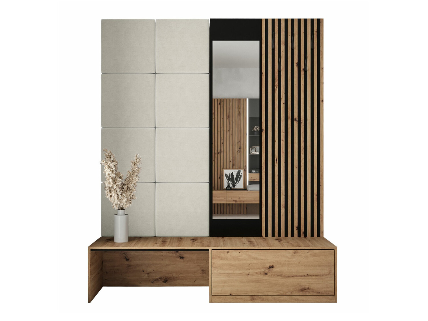 Forstofusett Fabor (Artisan-eik + Manila 02)