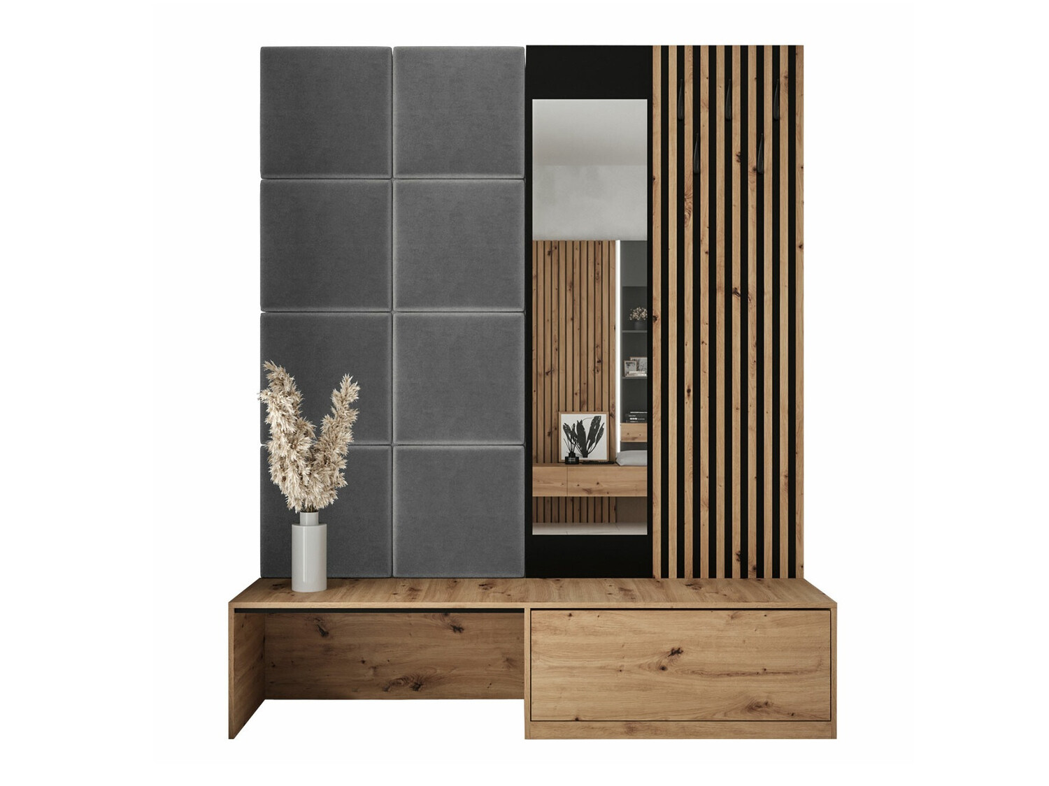 Forstofusett Fabor (Artisan-eik + Manila 16)