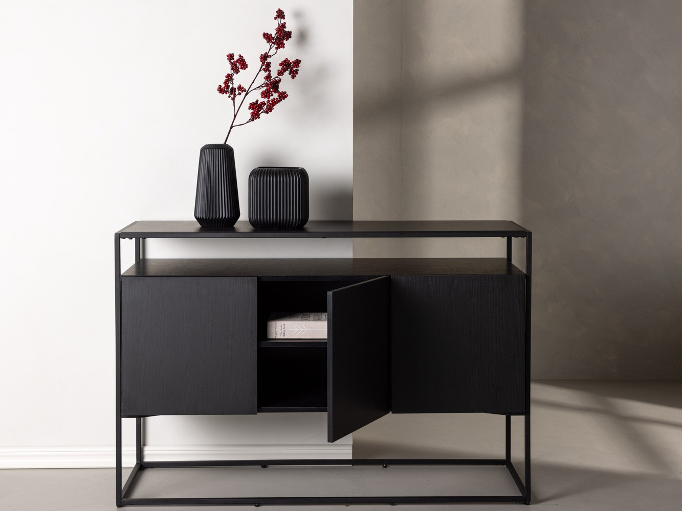 Skenkur Dallas 3241 (Svartur)