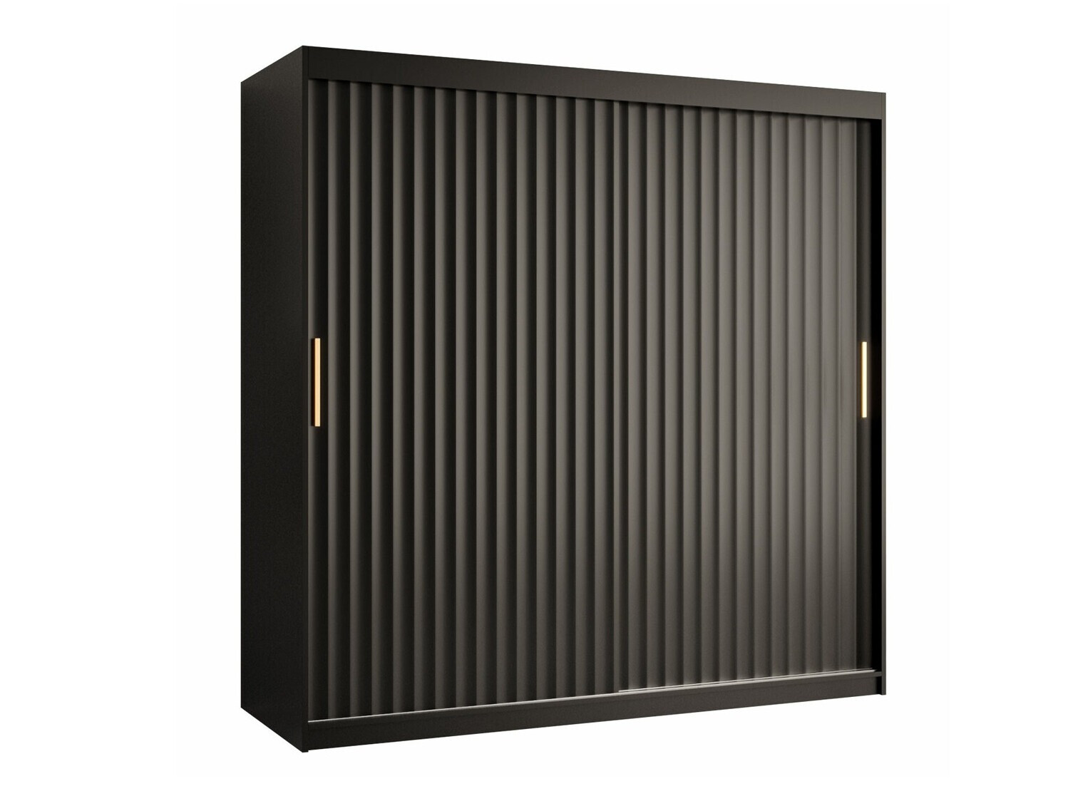 Fataskápur Hartford 335 (Svartur)
