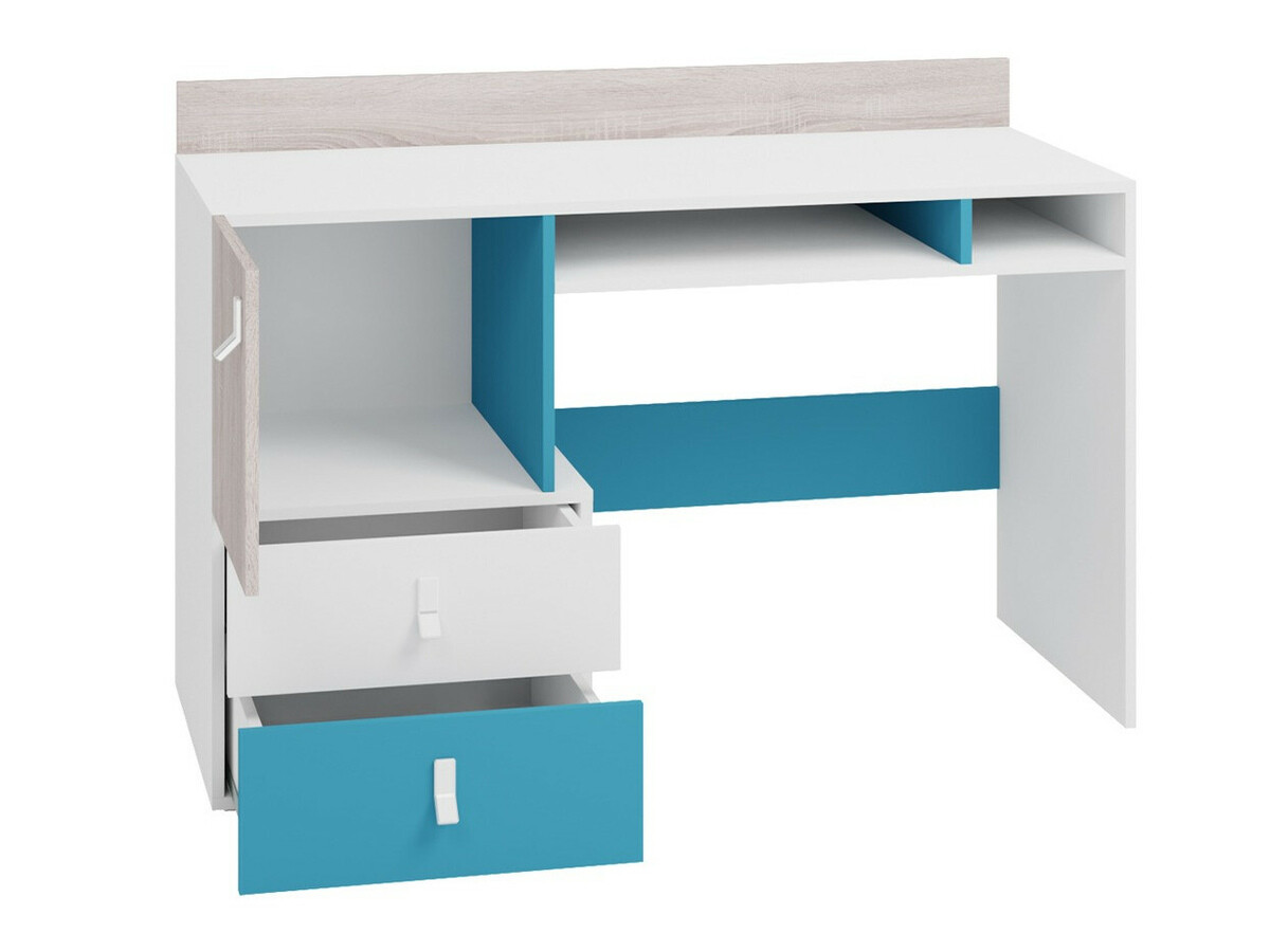Barnaherbergissett Camteso 115 (Svartur + Eik + Beige)