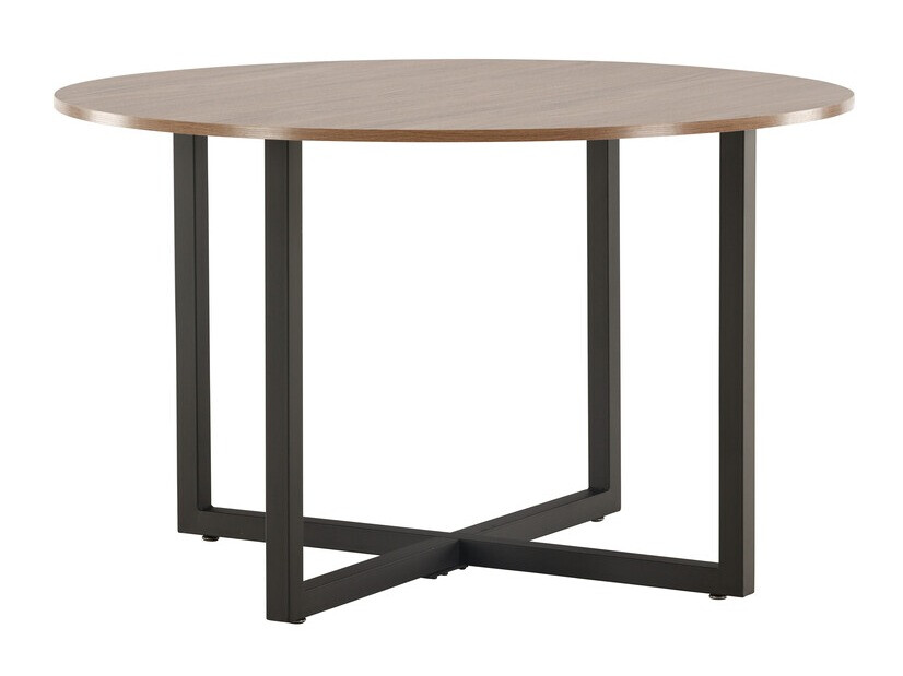 Borð Dallas 4897 (Svartur + Valhneta)