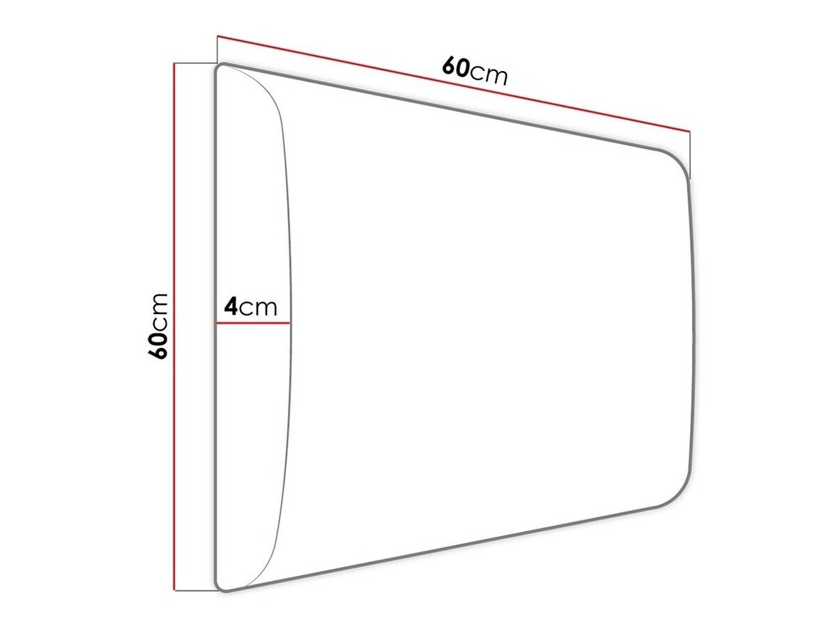 Mjúk veggplata Comfivo Ovis V (Manila 11) (60x60)