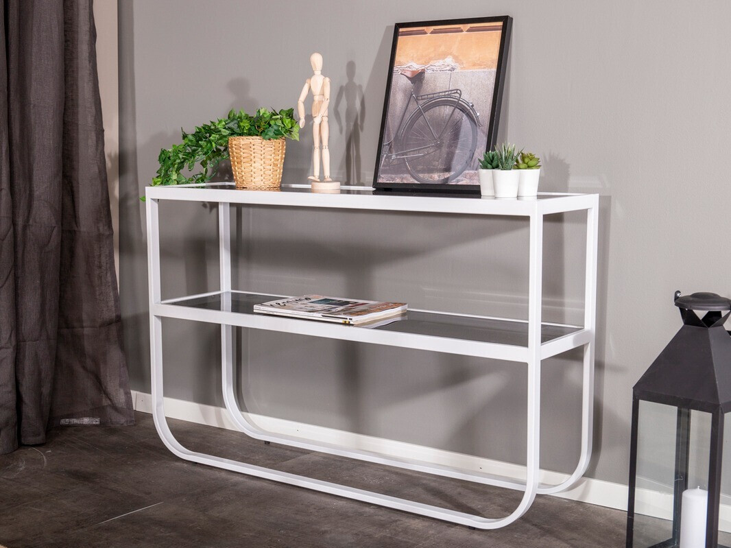 Console borð Dallas 218 (Hvítur)