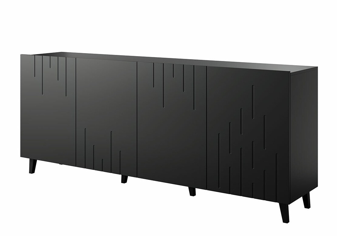 Skenkur Charlotte 175 (Svartur)