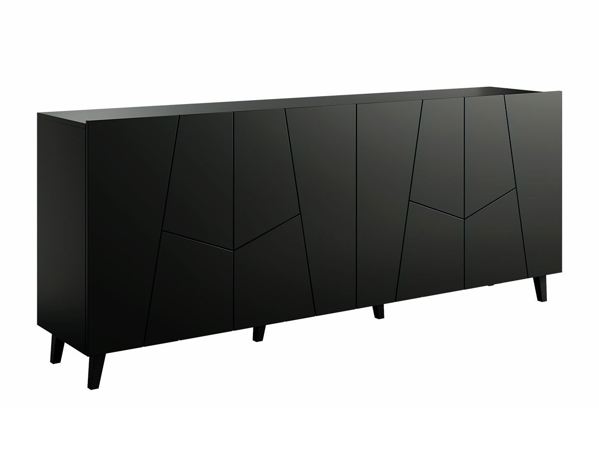 Skenkur Charlotte 180 (Svartur)