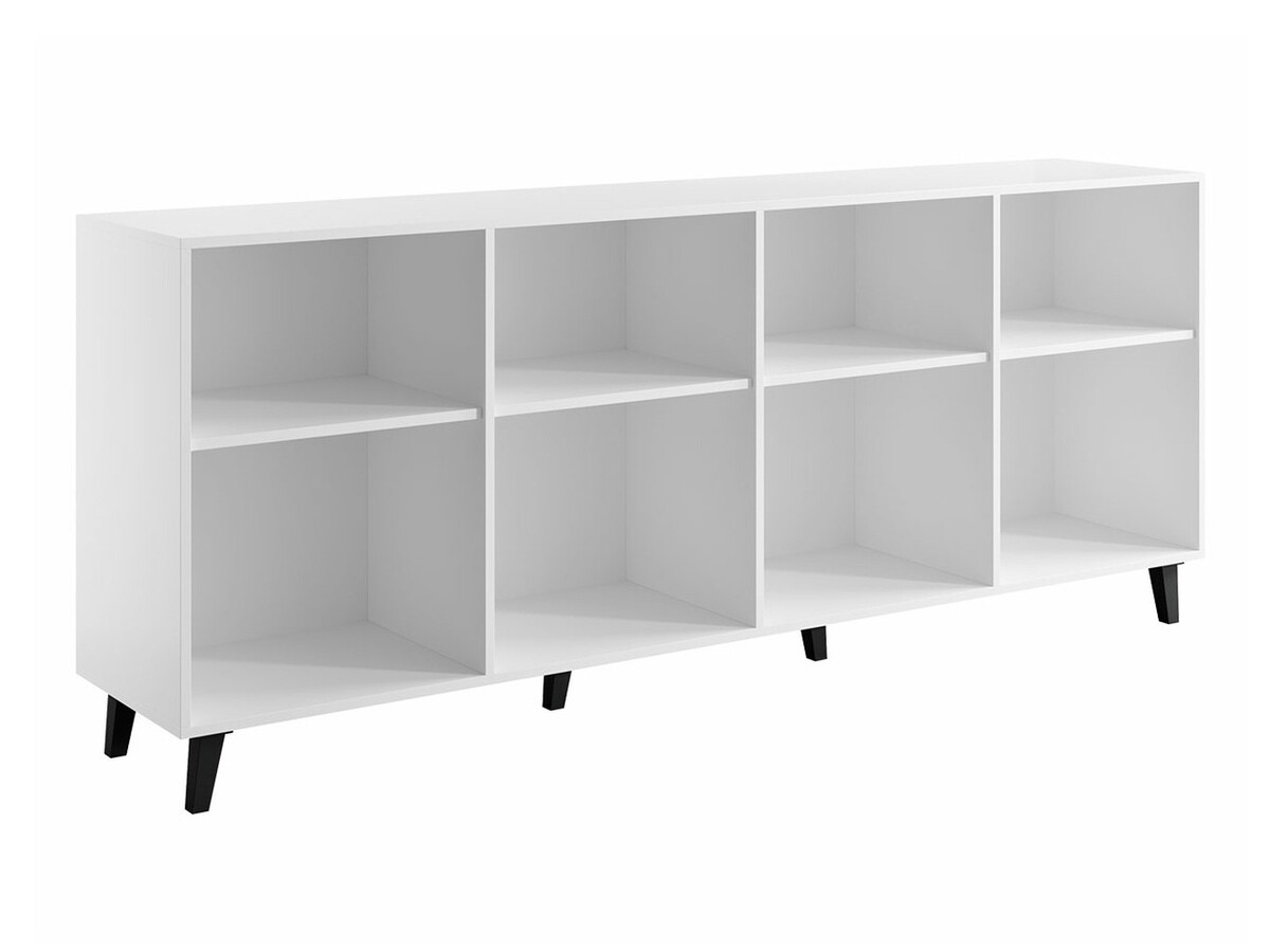 Stofusett Charlotte 185 (Hvítur + Craft eik)