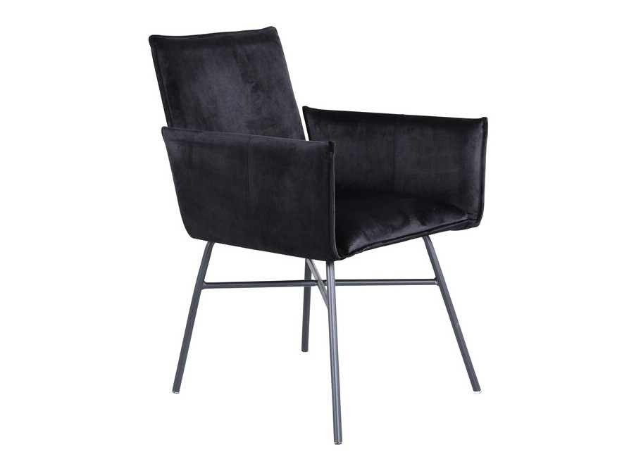 Borðstofusett Dallas 2703 (Svartur)