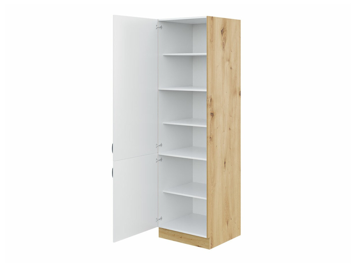 Skápaeining með hurðum Retro White 110
