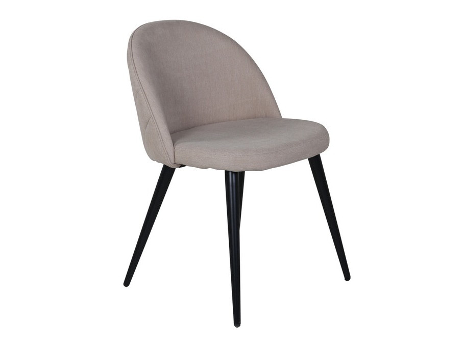 Borðstofusett Dallas 2545 (Beige + Svartur)