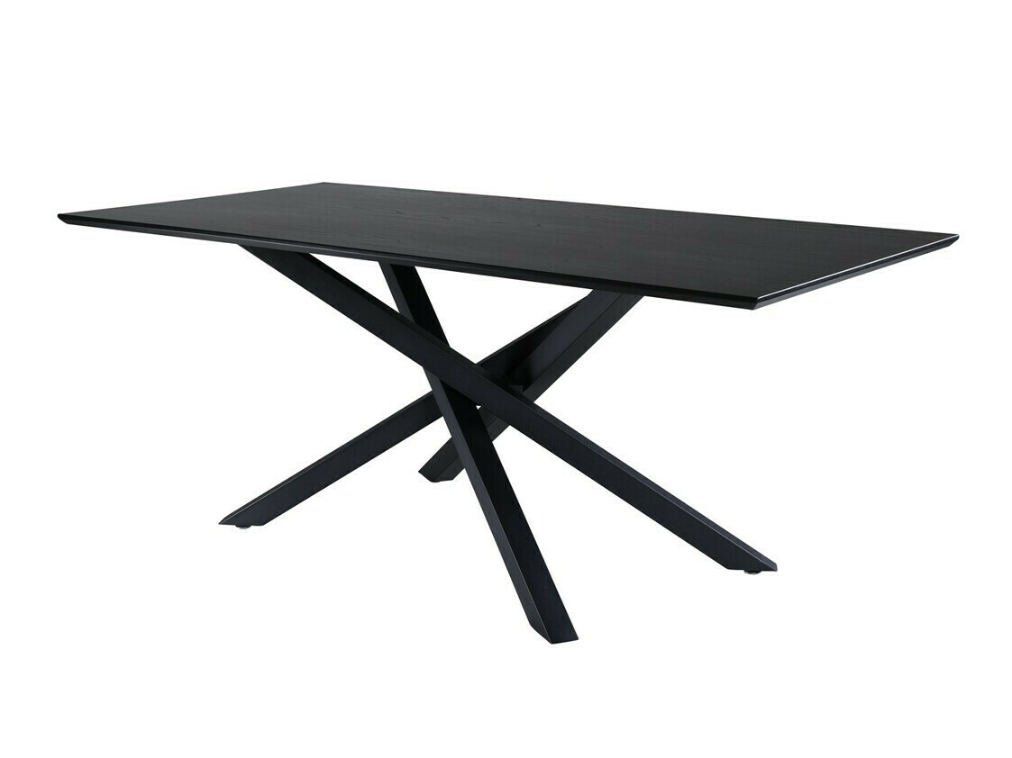 Borðstofusett Dallas 2693 (Grár + Svartur)