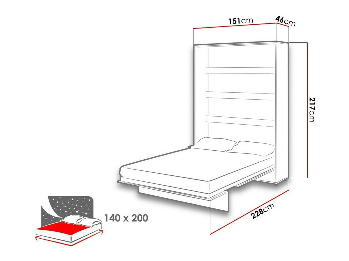 Húsgagnasett Concept Lenart III