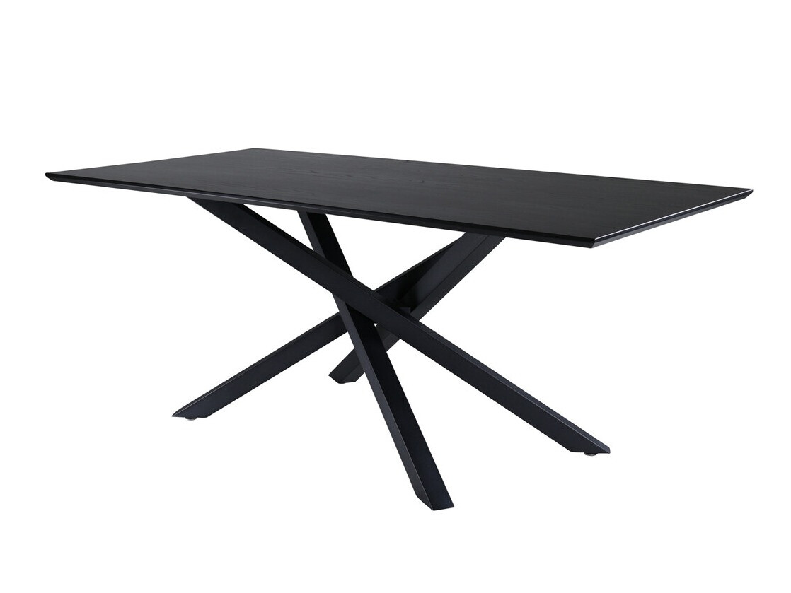 Borðstofusett Dallas 2697 (Svartur)