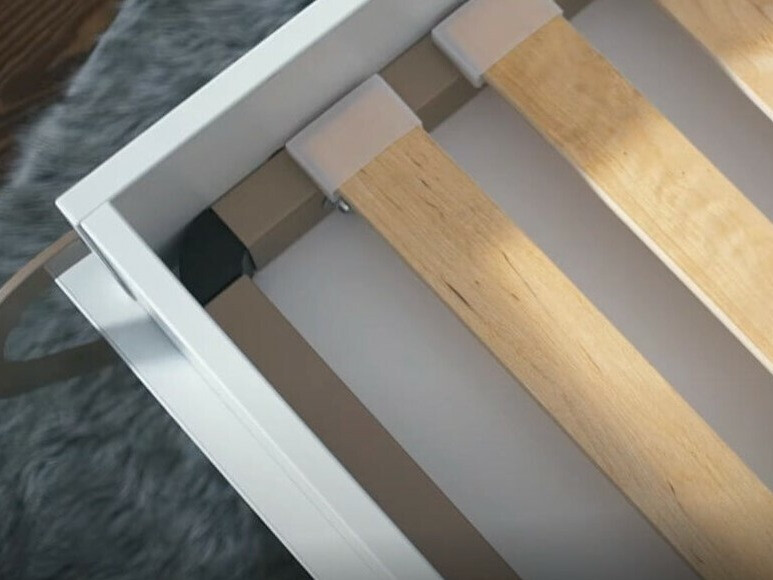 Húsgagnasett Concept Pro Lenart XI (Hvítt háglans + Hvítur)