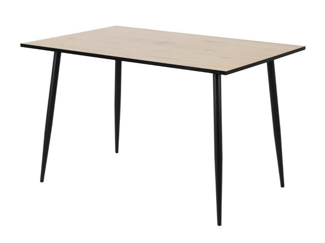 Borð Norsica 289 (Hvíttuð eik + Svartur)