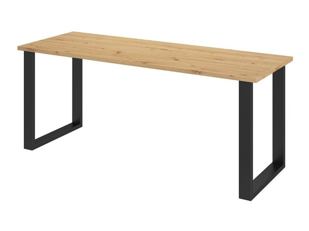 Borð Tucson 138 (Artisan-eik + Svartur)