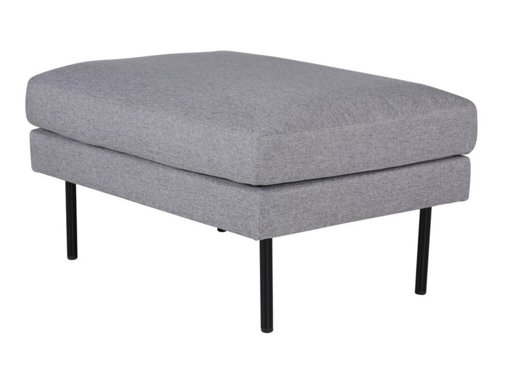 Bólstraður bekkur Fercame 104 (Grár + Svartur)