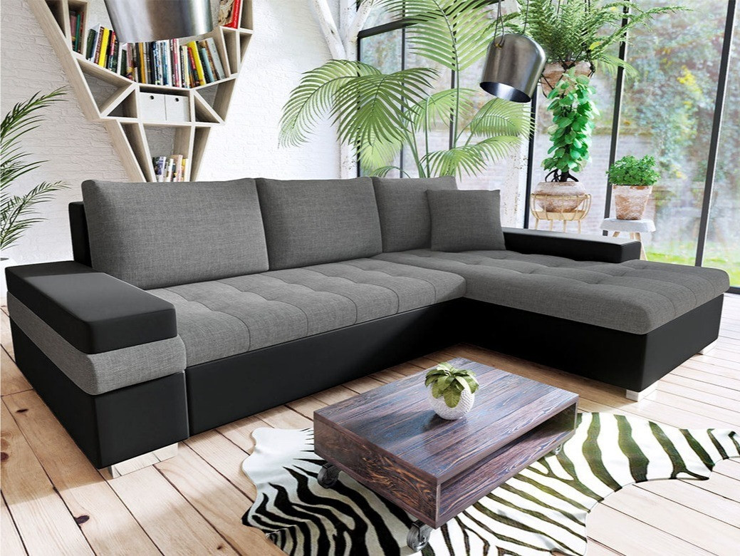 Horn­sófi Comfivo Olivetum I (Soft 011 + Lux 05)
