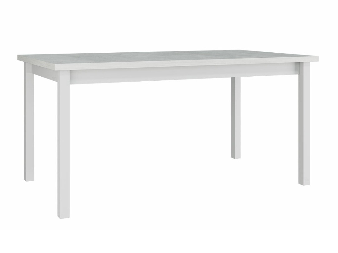 Borðstofusett Victorville 261 (Hvítur)