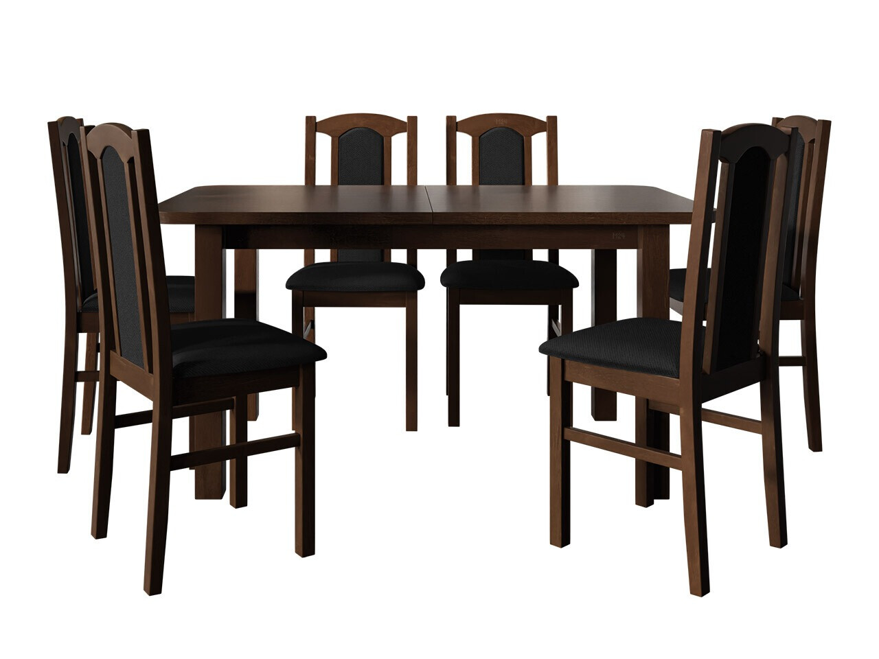 Borðstofusett Victorville 273 (Valhneta)