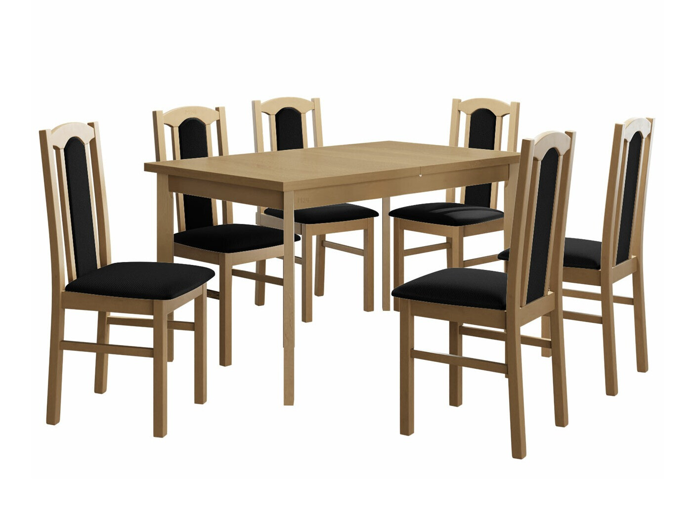 Borðstofusett Victorville 277 (Sonoma-eik)