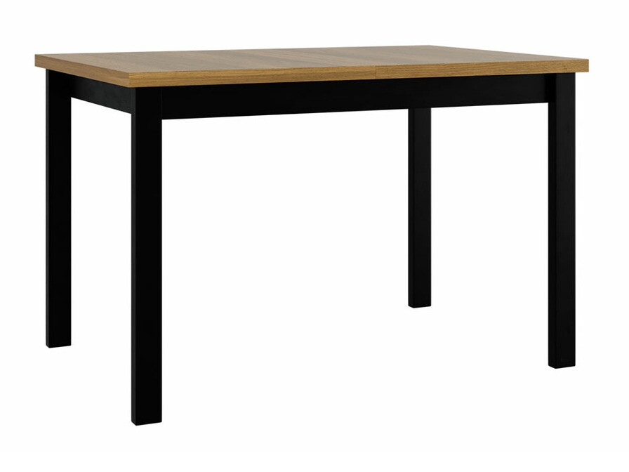 Borðstofusett Victorville 280 (Svartur + Grandson-eik)