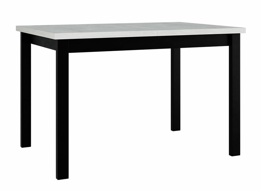 Borðstofusett Victorville 280 (Svartur + Hvítur)