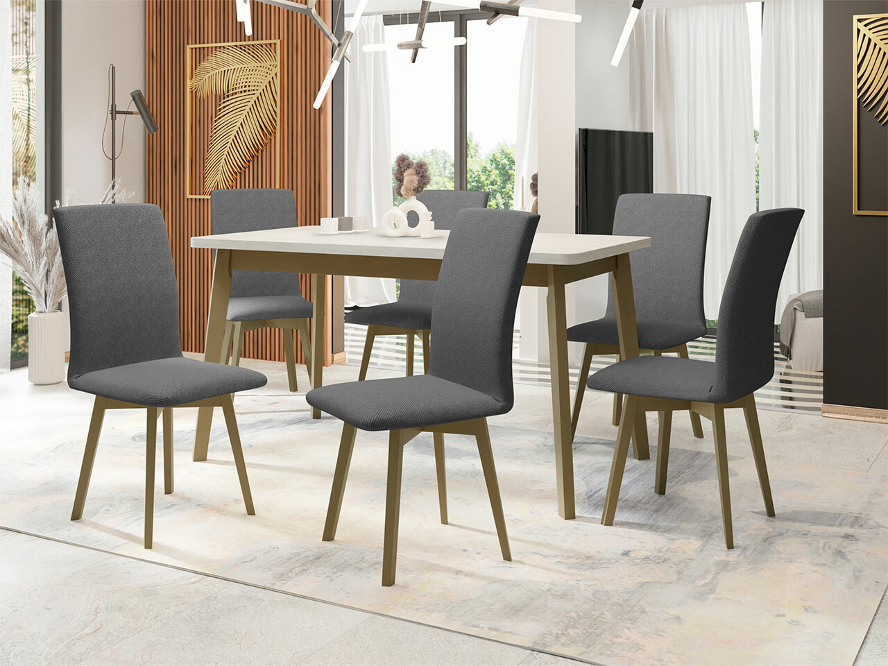 Borðstofusett Victorville 290 (Kronos 22)