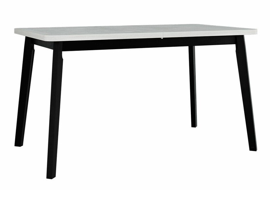 Borðstofusett Victorville 292 (Hvítur + Svartur)