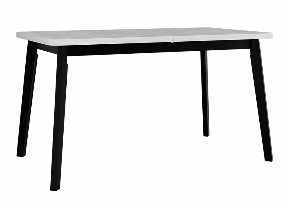 Borðstofusett Victorville 292 (Hvítur + Svartur)