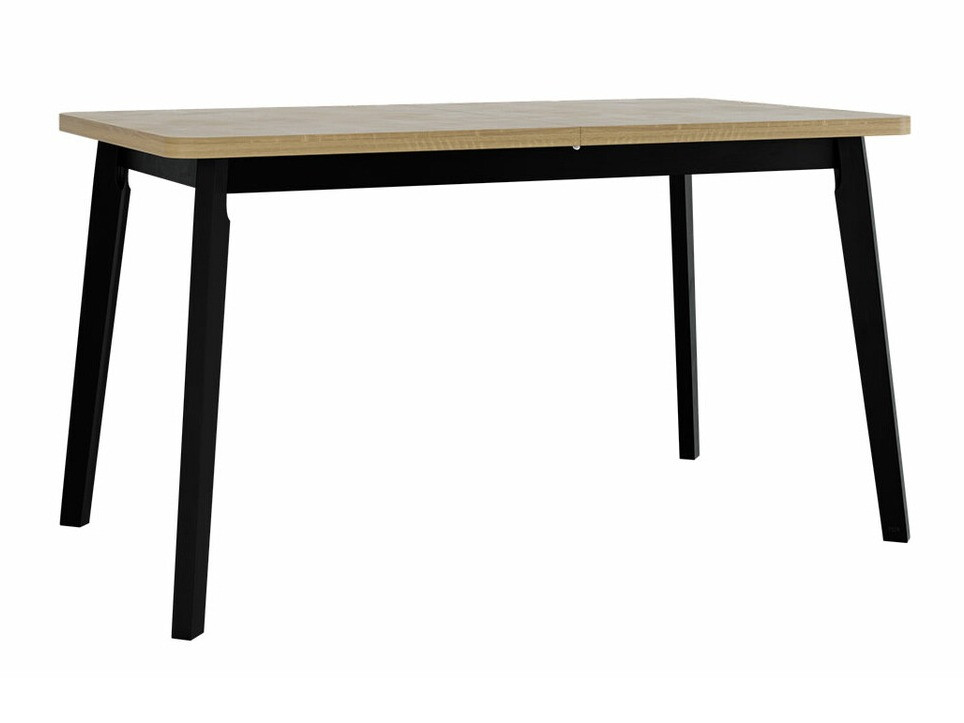 Borðstofusett Victorville 292 (Sonoma-eik + Svartur)
