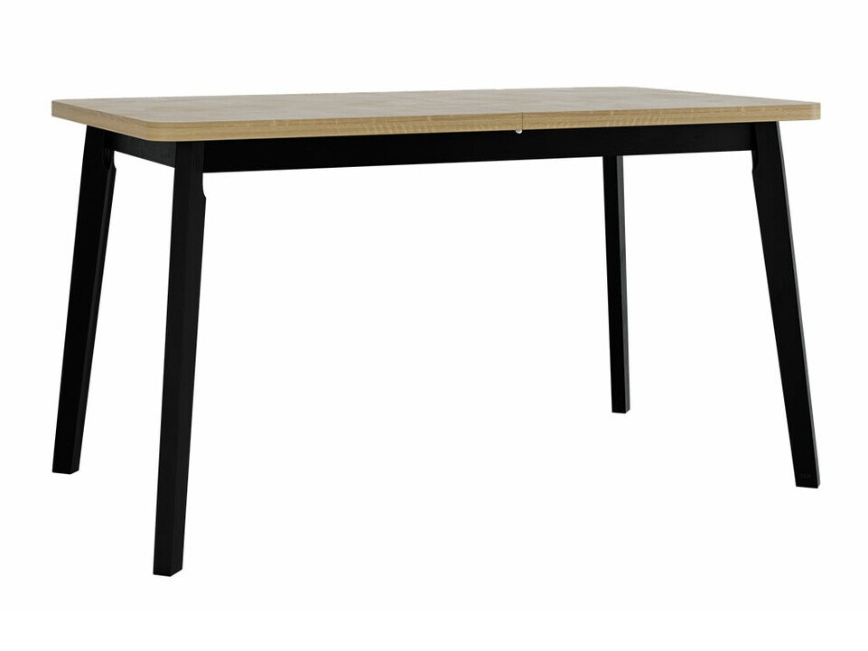 Borðstofusett Victorville 292 (Sonoma-eik + Svartur)