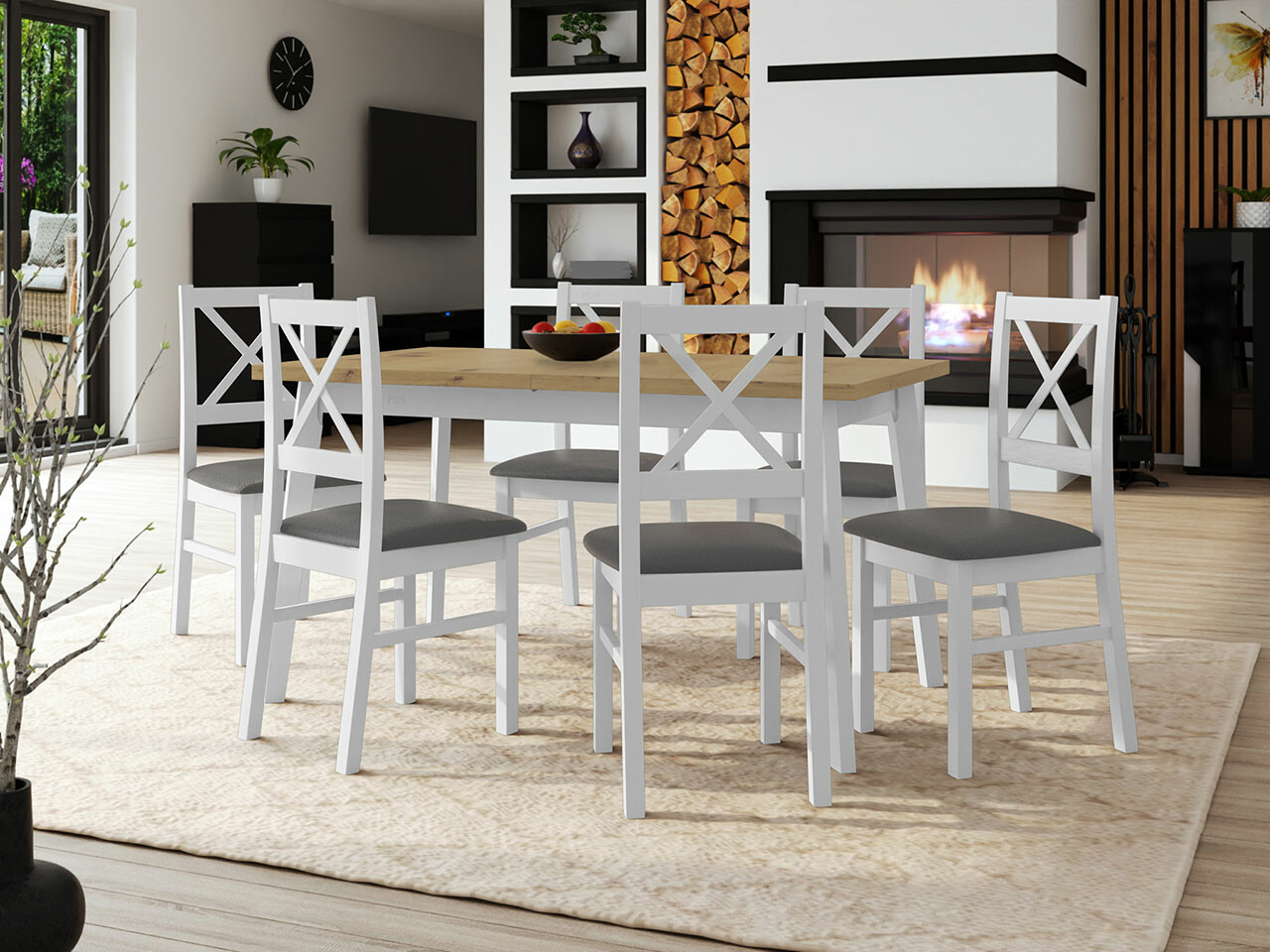 Borðstofusett Victorville 297