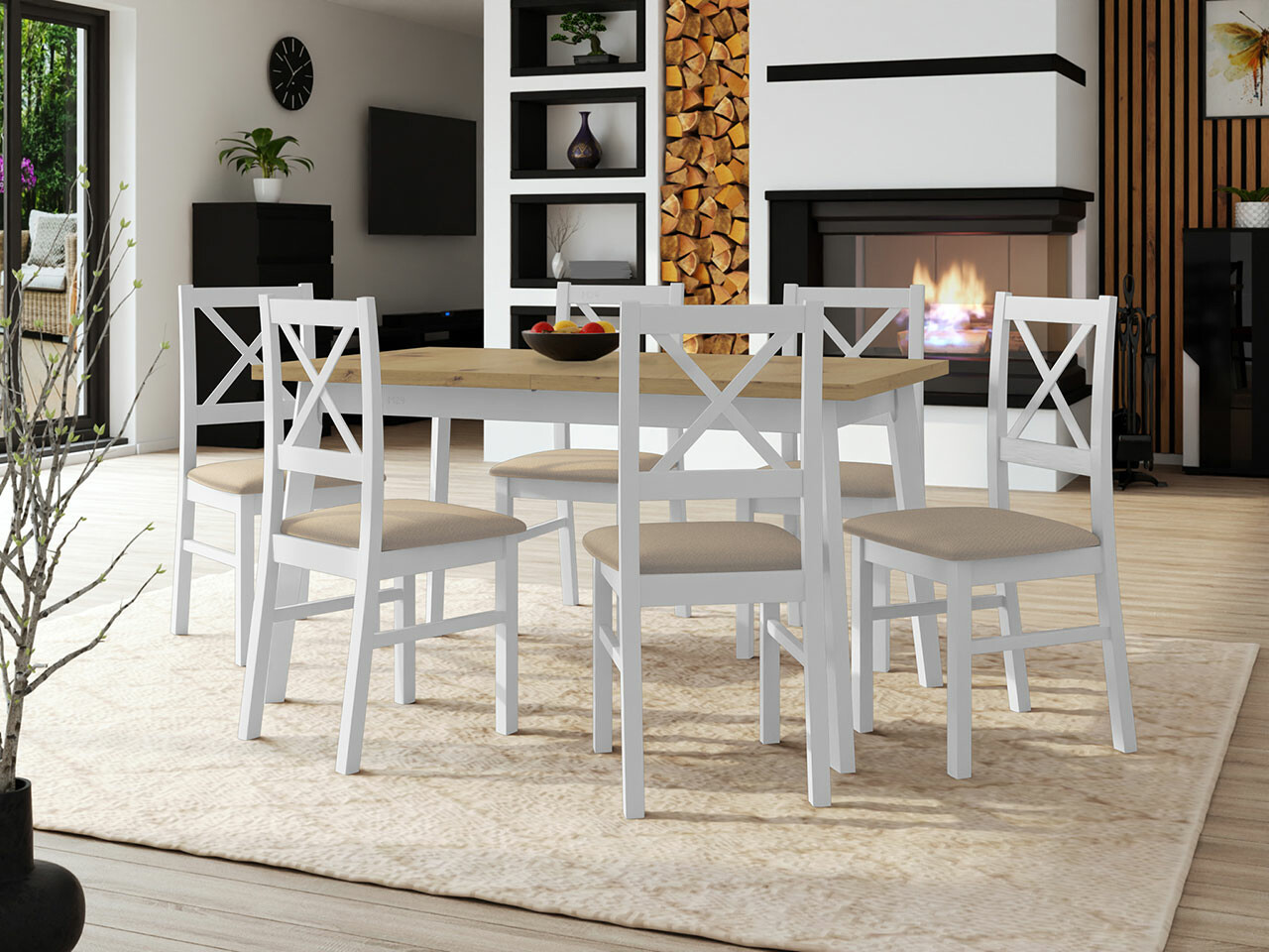 Borðstofusett Victorville 297