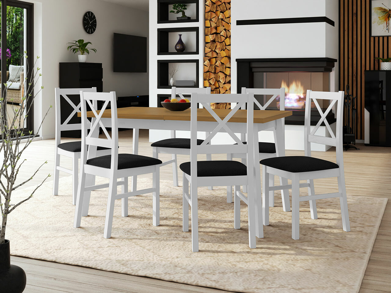 Borðstofusett Victorville 298