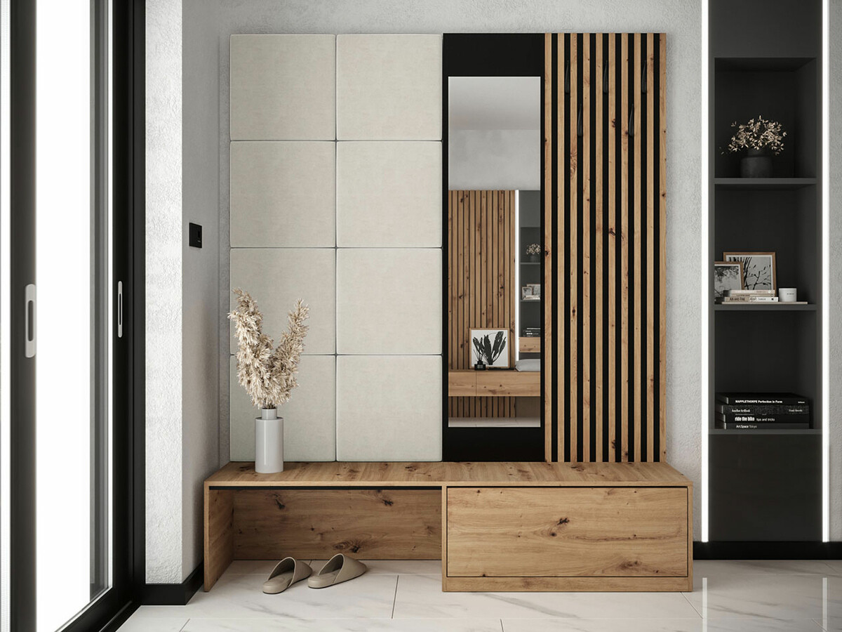 Forstofusett Fabor (Artisan-eik + Manila 02)