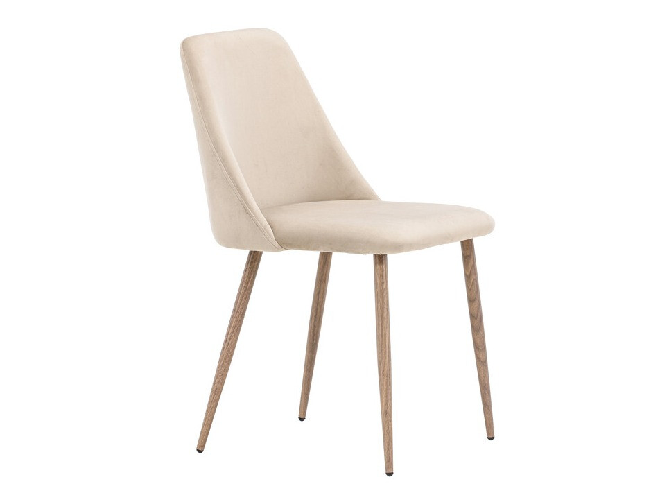 Stóll Dallas 3886 (Beige + Valhneta)