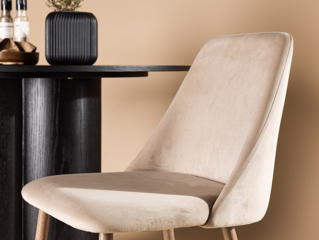 Stóll Dallas 3886 (Beige + Valhneta)