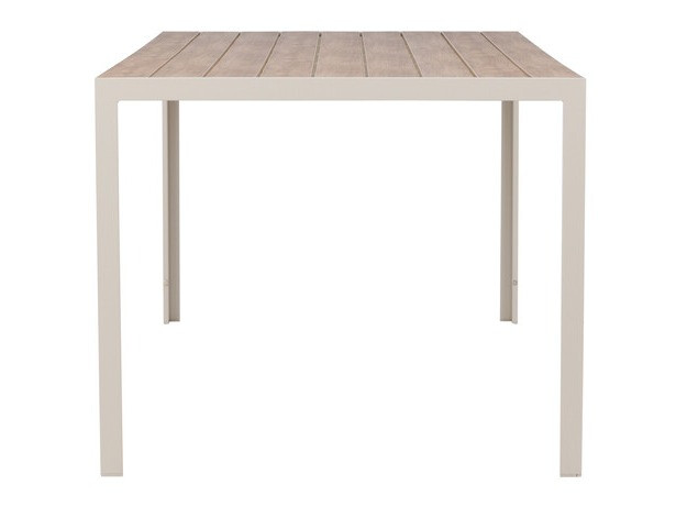 Útiborð Dallas 3890 (Beige + Ljós viður)