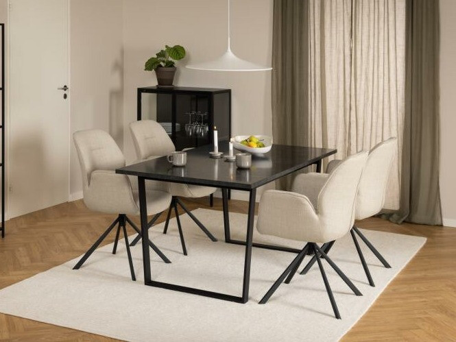 Stóll Norsica 392 (Beige + Svartur)