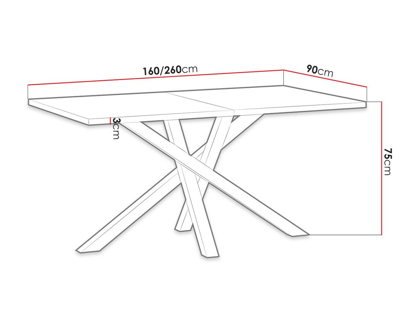 Borð Stanton 146
