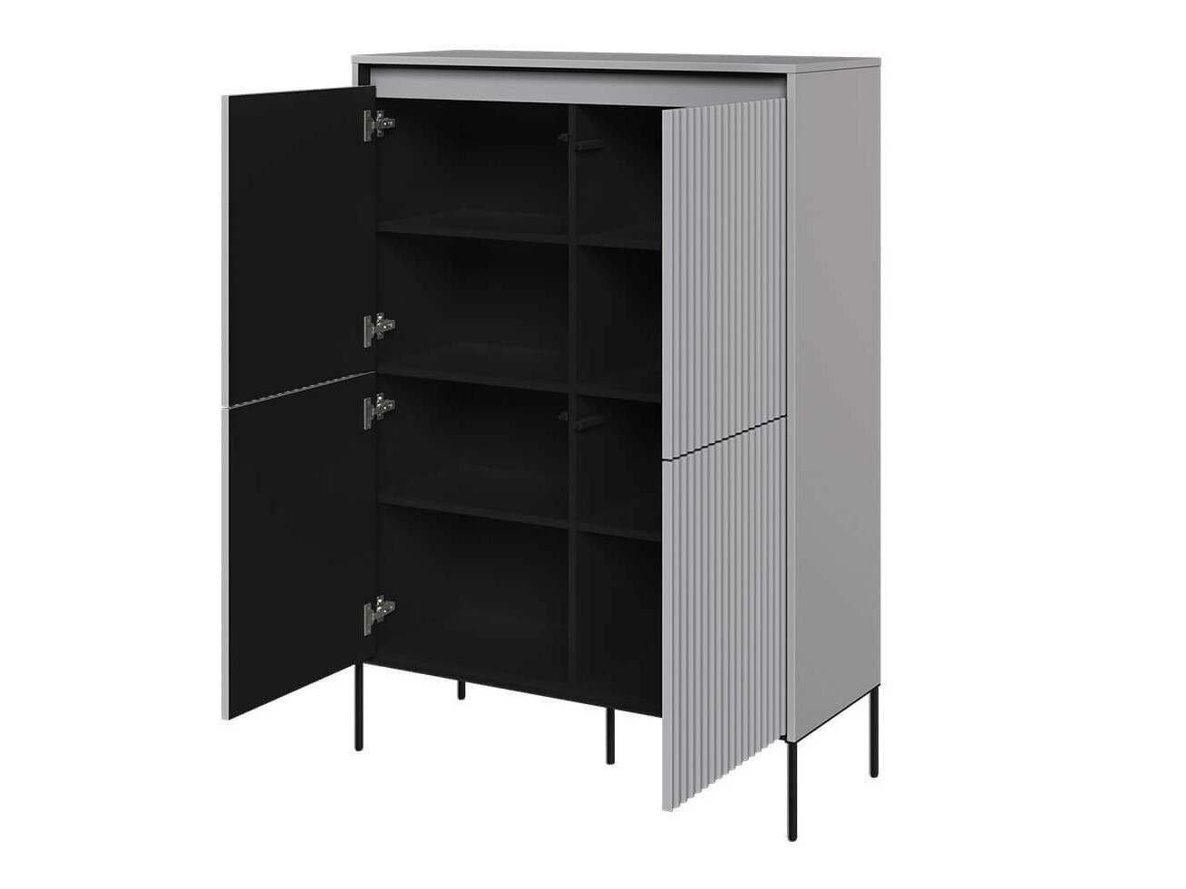 Skenkur Fernolu 102 (Grár + Svartur)